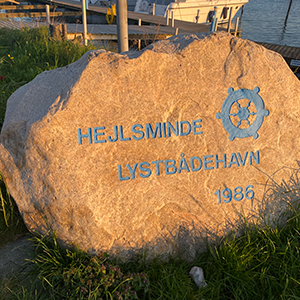 Sten på havnen